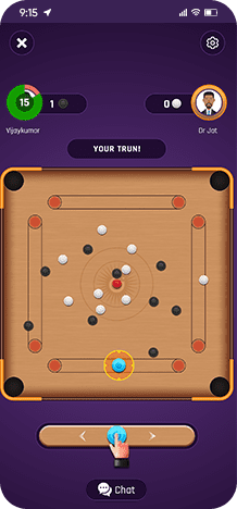 Carrom Game Development