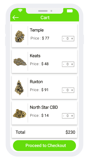 On-Demand Cannabis Delivery App Solution