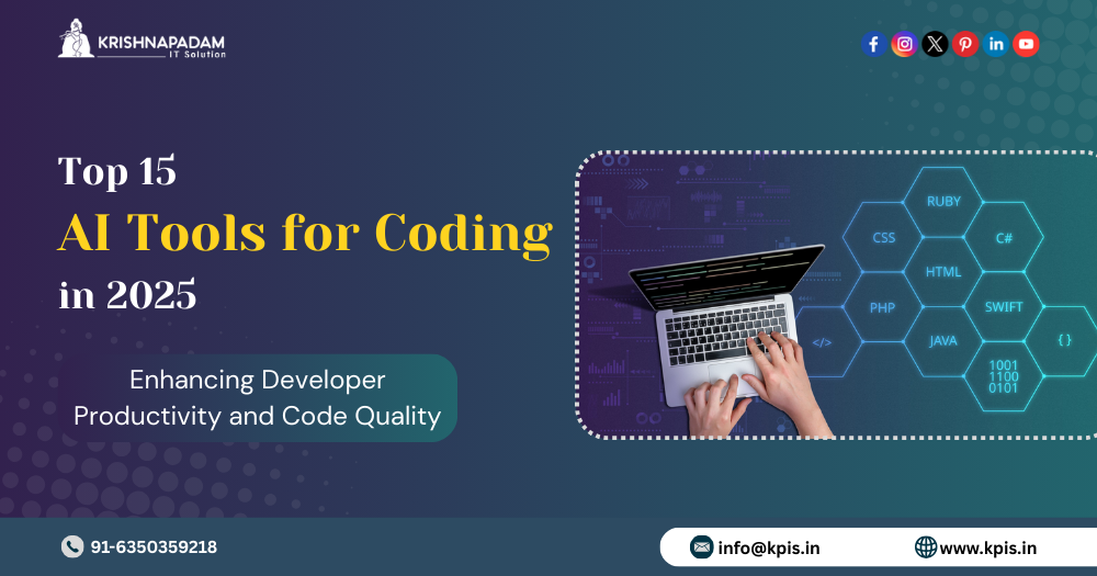 Top 15 AI Tools for Coding in 2025- KrishnaPadam IT Solution