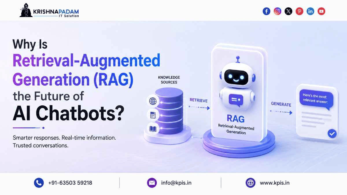Why Is Retrieval-Augmented Generation (RAG) the Future of AI Chatbots? KrishnaPadam IT Solution