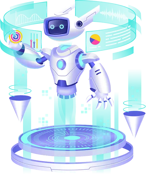 AI Robot Illustration