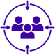Client-centric Approach Icon
